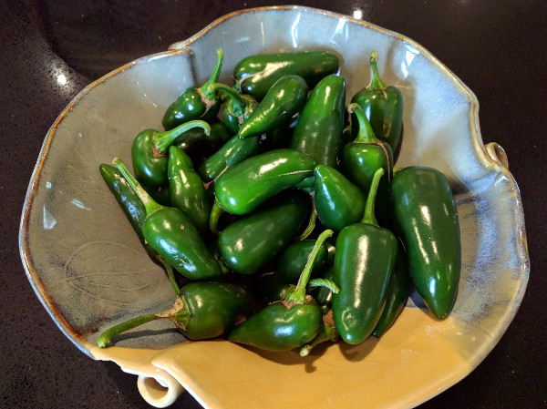 Start with fresh jalapeños 

