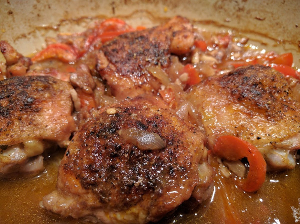 After coming out of oven