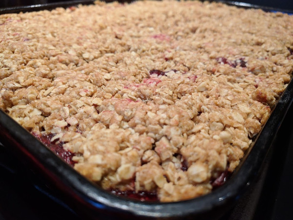 Cranberry squares
